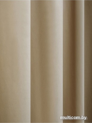 Комплект штор Soft Lines Бархат 9138-E4 2.5x2.4 м (молочный, 2 шт)