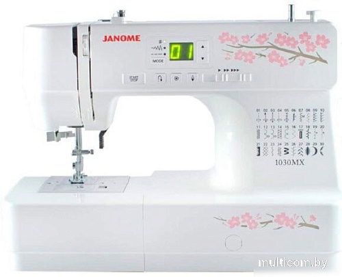 Электромеханическая швейная машина Janome 1030 MX