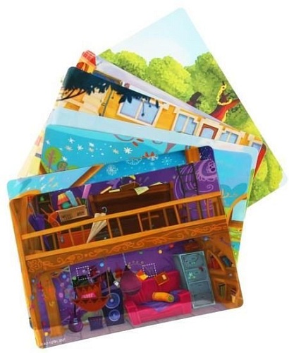 Развивающая игра Умные игры Любимые герои. IQ липучки Сказочный патруль 4680107906564