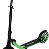 Самокат X-Match Mustang 641469 (черный/зеленый)