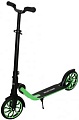 Самокат X-Match Mustang 641469 (черный/зеленый)