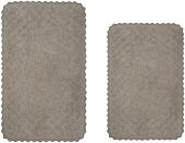 Набор ковриков Arya Adonis 50x70 + 60x100 (кремовый)