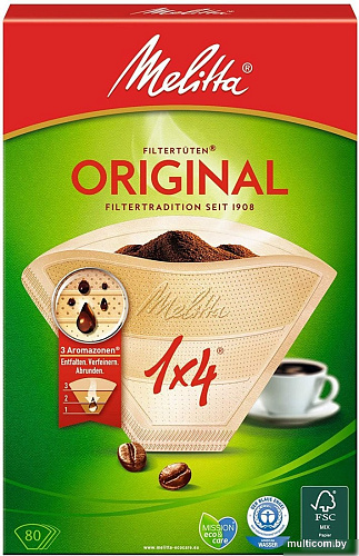 Фильтр для кофе Melitta 1X4/80 9ER