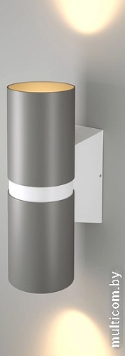 Уличный настенный светильник Elektrostandard Liberty LED 35124/U (серый/белый)