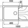 Кухонная мойка Elleci Ego 480 Ghisa M70