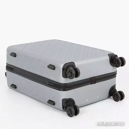 Чемодан-спиннер Mr.Bag 338-9101/5-24SLV (серебристый)
