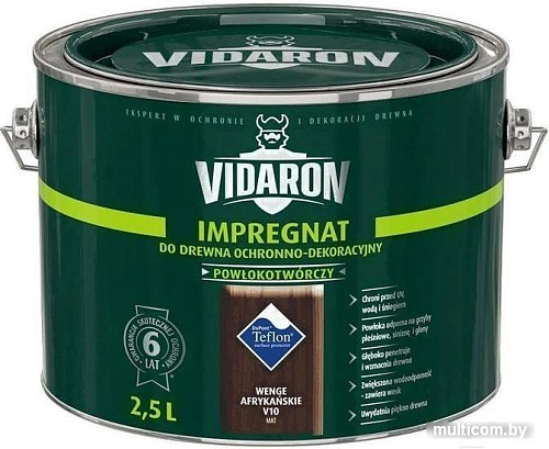 Пропитка Vidaron Impregnant V10 2.5 л (африканское венге)