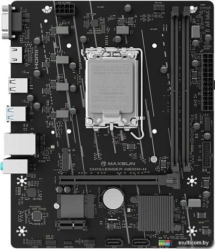 Материнская плата Maxsun Challenger H610M-H V1 WiFi