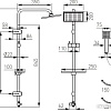 Душевая система Ferro Squerto Lux NP24