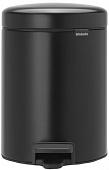 Brabantia Pedal Bin NewIcon 5 л (черный матовый)