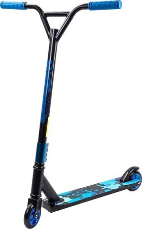Самокат Favorit 300A (черный/синий)