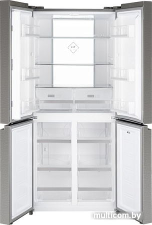 Четырёхдверный холодильник Weissgauff WCD 450 X NoFrost Inverter
