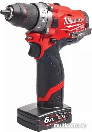 Дрель-шуруповерт Milwaukee M12 FDD-402X 4933459818 (с 2-мя АКБ, кейс)