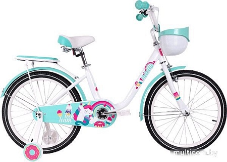 Детский велосипед Tech Team Melody 18 2024 NN012355 (морская волна/бирюзовый)