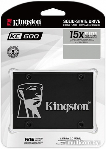 SSD Kingston KC600 1TB SKC600/1024G