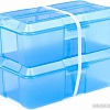 Набор контейнеров Полесье №27 5л с крышками 73720 (2 шт, прозрачно-синий)
