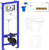 Унитаз Lavinia Boho Relfix Biore Compacto Rimless 7 в 1 75110159 (белый пластик)