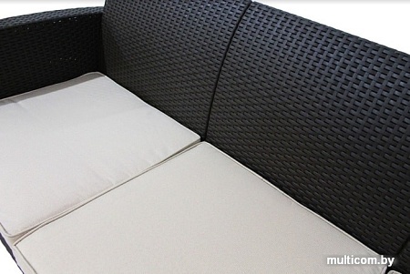 Садовый диван Sundays SF2-3 (коричневый/бежевый)