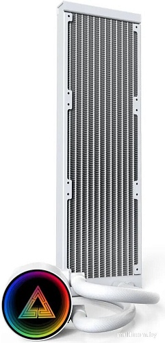 Система жидкостного охлаждения для процессора Montech LightFlow ARGB 360 (белый)