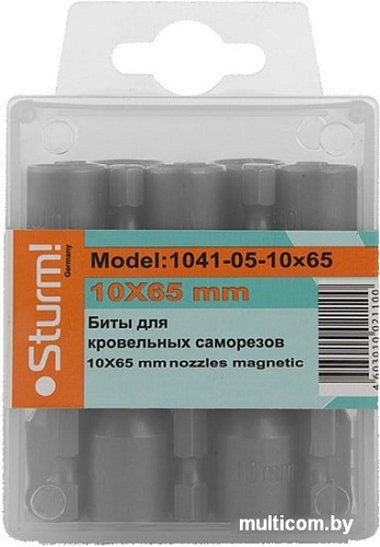 Набор бит Sturm 1041-05-10x65 (10 предметов)