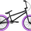 Велосипед Stark Madness BMX 4 2025 (серо-фиолетовый/черный/фиолетовый)