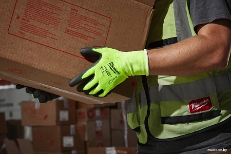 Milwaukee Hi-Vis Cut level 1/A M/8 4932492914 (12 пар)