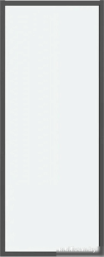Душевая стенка Grossman Style 90x195 200.K33.05.90.21.00 (черный матовый, стекло прозрачное)