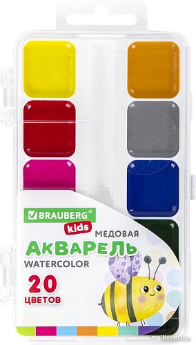 BRAUBERG Kids 192283 (20 цветов)