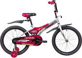 Детский велосипед Novatrack Flightline 20 207FLIGHTLINE.GR9 (серый/красный, 2019)