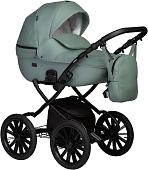 Универсальная коляска Indigo Mio ECO Plus 14" (2 в 1, 03/шалфей кожа)