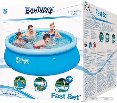 Надувной бассейн Bestway 57265 (244х66)