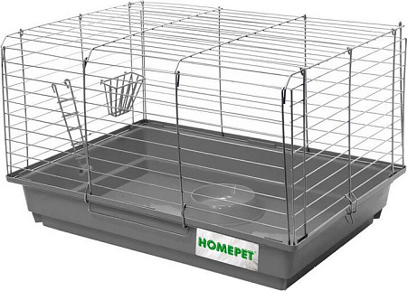 Клетка Homepet №2 81587 (бирюзовый/хром)