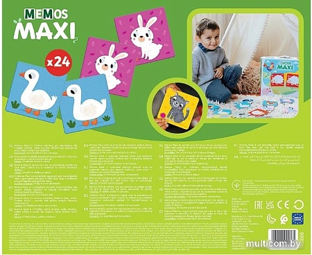 Развивающая игра Trefl Мой первый мем. Ферма 02266 (24 эл)