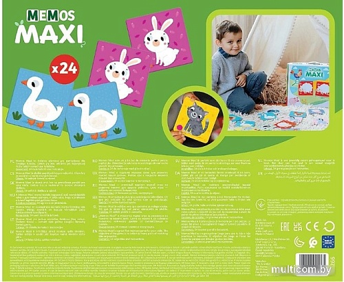 Развивающая игра Trefl Мой первый мем. Ферма 02266 (24 эл)