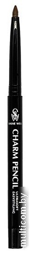 Карандаш для глаз Shinewell Charm Pencil тон 02 LCP1-02 (темно-коричневый)