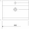 Умывальник Cersanit ONTARIO 60x44