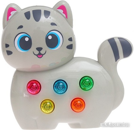 Развивающая игрушка Zabiaka Милый дружок 9340103 (серый)