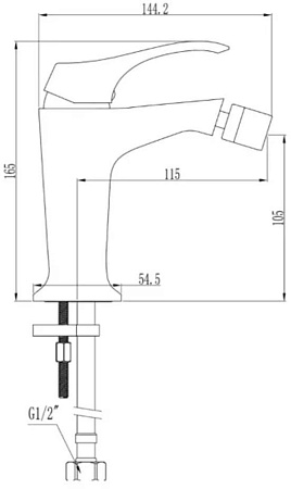 Смеситель Esko Bergamo BM 45