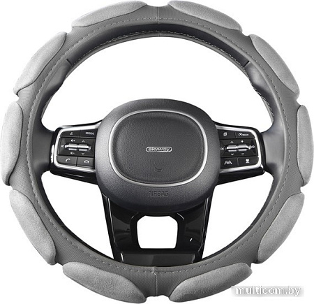 Оплетка на руль Skyway Eco M S01101040 (серый)