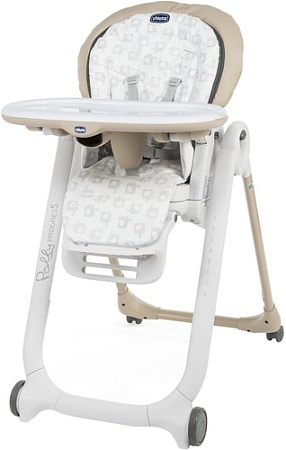 Стульчик для кормления Chicco Polly Progres5 (бежевый)
