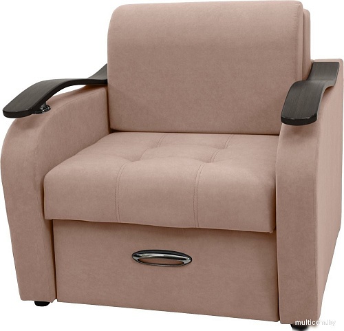 Кресло Сириус Лидер-2 НПБ 95x110 (Eva 02 велюр светло-бежевый)
