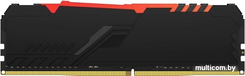 Оперативная память Kingston FURY Beast RGB 8GB DDR4 PC4-21300 KF426C16BBA/8