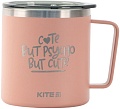 Термокружка Kite K22-379-03 400 мл (пудра)