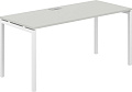 Norden 160х70х75 SG.206.SH.44.WH (белый/серый бархат)