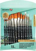 Набор кистей BRAUBERG Art Classic 200962 (15 шт, синтетика)