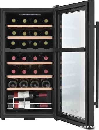 Винный шкаф ZUGEL ZCWF281DB Dual Zone