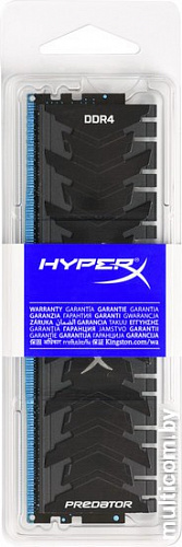 Оперативная память Kingston HyperX Predator 16GB DDR4 PC4-24000 [HX430C15PB3/16]