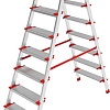 Лестница-стремянка Новая высота NV 3127 (2x8 ступеней)