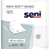 Пеленки Seni Soft Basic 60х60 см (30 шт)