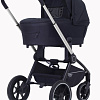 Универсальная коляска Rant MOWbaby Zoom PU (2 в 1, silver black)